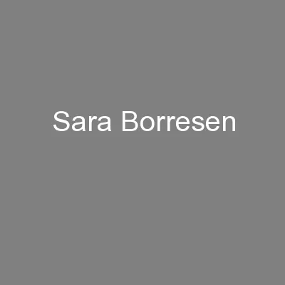 Sara Borresen