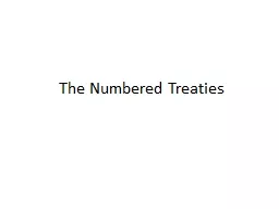 The Numbered Treaties