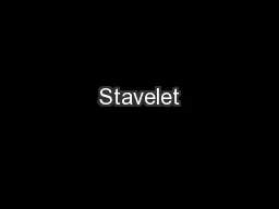 Stavelet