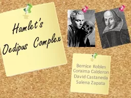 Hamlet’s Oedipus Complex