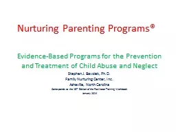 Nurturing Parenting Programs®