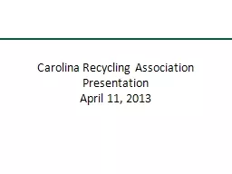 Carolina Recycling Association