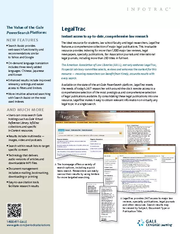 LegalTrac  Instant access to up-to-date, comprehensive law researchThe