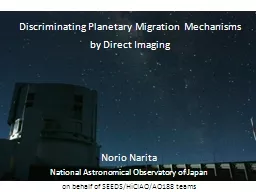 Discriminating Planetary Migration Mechanisms