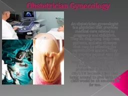 Obstetrician Gynecology
