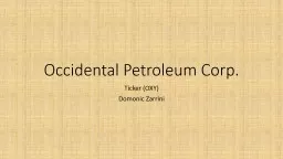 Occidental Petroleum Corp.