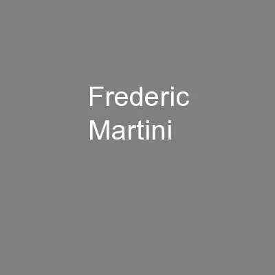Frederic Martini