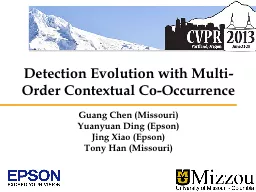 Detection Evolution with Multi-Order Contextual Co-Occurren