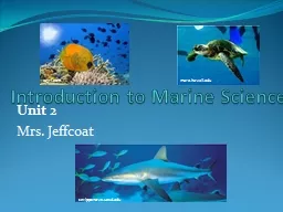 Introduction to Marine Science