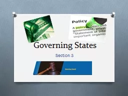 Governing States