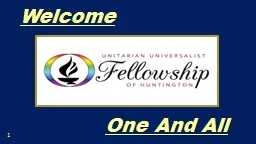 Welcome