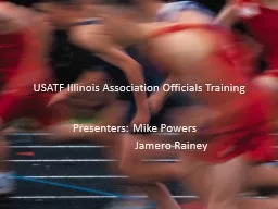 USATF Illinois Association Officials Training