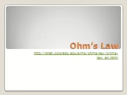 Ohm’s Law