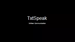 TxtSpeak
