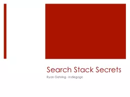 Search Stack Secrets