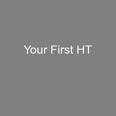 PPT-Your First HT thumbnail