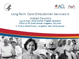 Long-Term Care Ombudsman Services in