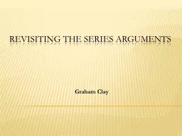 Revisiting The Series Arguments