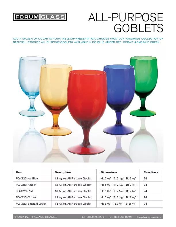 ADD A SPLASH OF COLOR TO YOUR TABLETOP PRESENTATION. CHOOSE FROM OUR H