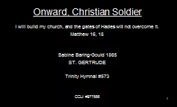 Onward, Christian Soldier