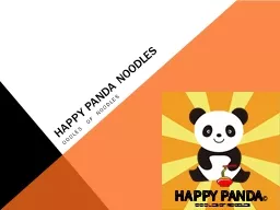 Happy Panda Noodles