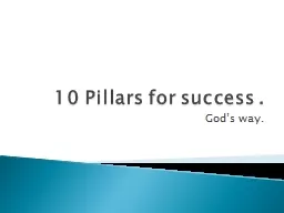 10 Pillars for success .
