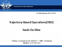 Trajectory-Based Operations(TBO)