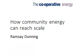 How community energy can reach scale