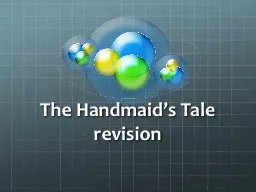 The Handmaid’s Tale revision