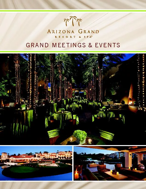 GRAND MEETINGS & EVENTS
