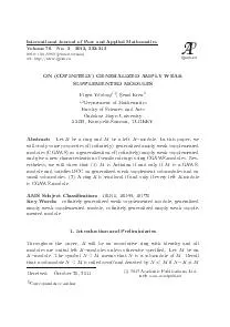 International Journal of Pure and Applied Mathematics Volume  No