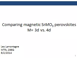1 Comparing magnetic Sr