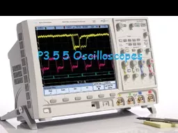 P3 5 5 Oscilloscopes