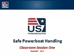 Safe Powerboat Handling