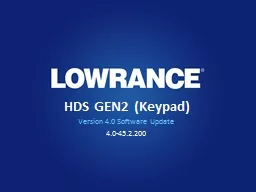 HDS GEN2 (Keypad)
