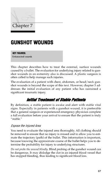 Gunshot Wounds69
