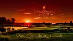 Outing Coordinators Guide