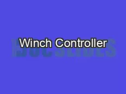 Winch Controller