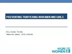 P reventing trafficking in women and girls