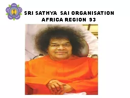 SRI SATHYA SAI ORGANISATION