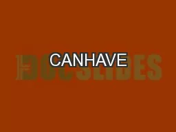 CANHAVE