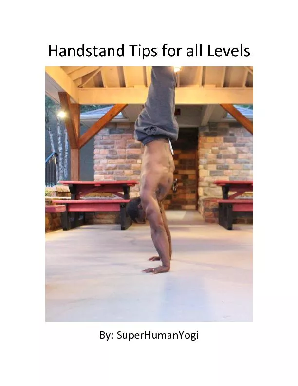 Handstand Tips for all Levels