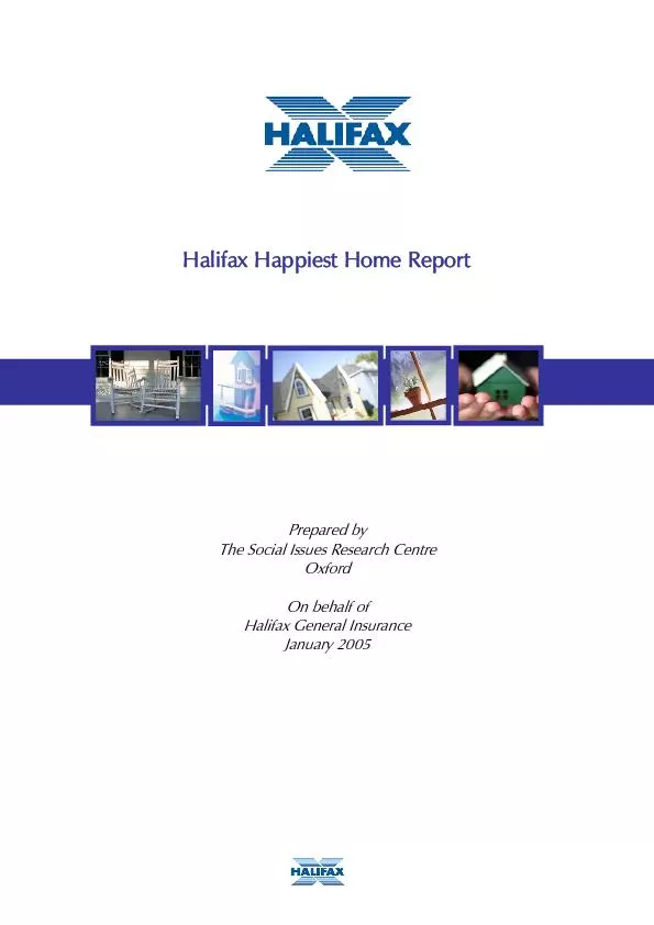 Halifax Happiest Home Report