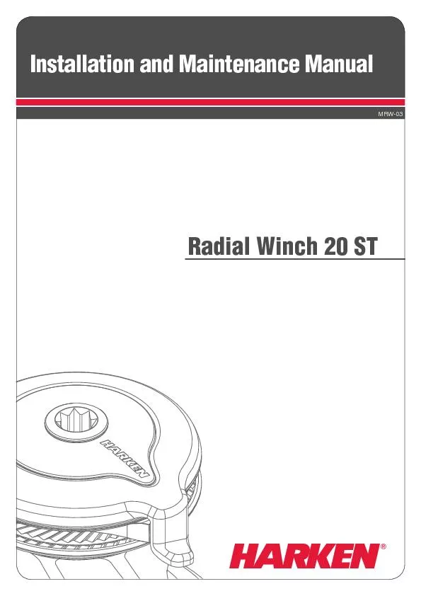 Radial Winch 20 ST
