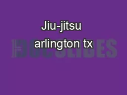 Jiu-jitsu arlington tx