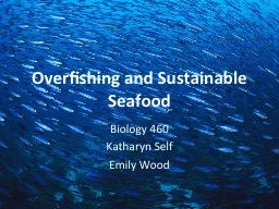 Overfishing and Sustainable Seafood