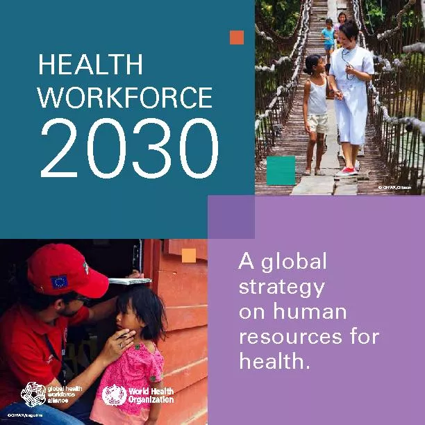 A global strategy resources for health.
