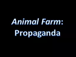 Animal Farm: