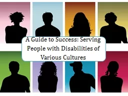 A Guide to Success: Serving People with Disabilities of Var