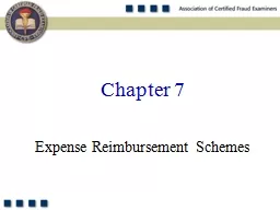 1 Expense Reimbursement Schemes